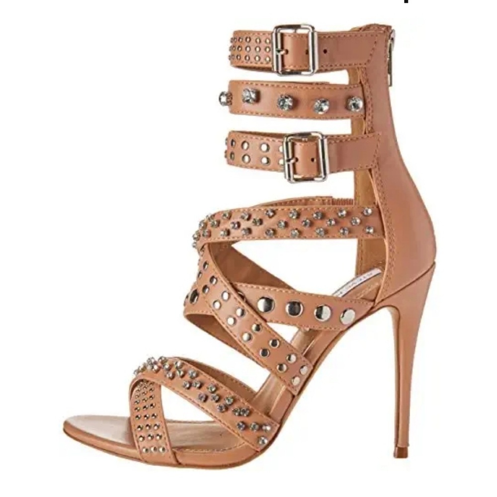 Steve Madden Nude Glam Gladiators - Picture 5 of 7
